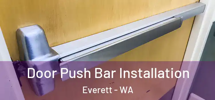 Door Push Bar Installation Everett - WA