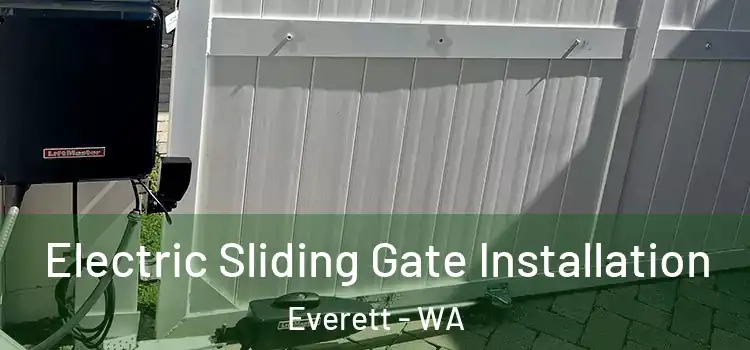 Electric Sliding Gate Installation Everett - WA